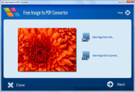 Free Image to PDF Converter screenshot